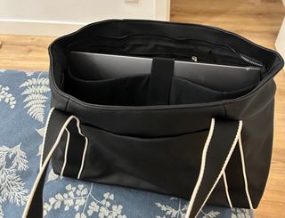 Bolso Tote Negro para Portátil