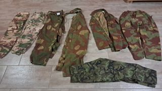 Lotto mimetiche militari