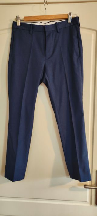 Traje de chaqueta azul hombre ideal orlas