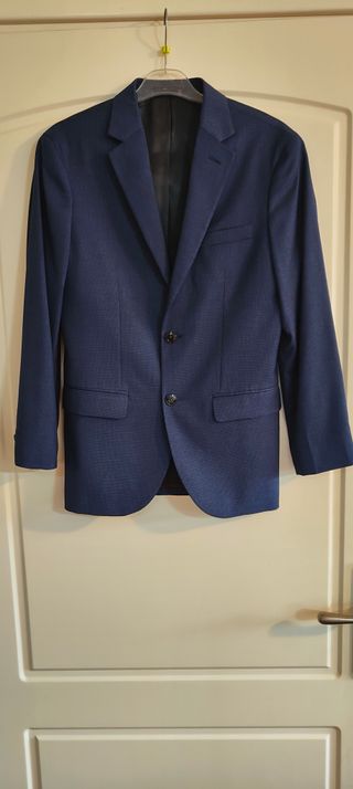 Traje de chaqueta azul hombre ideal orlas