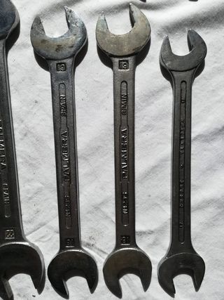 Juego 13 llaves fijas