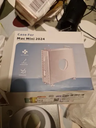 Funda Mac Mini M4 Pro Plata