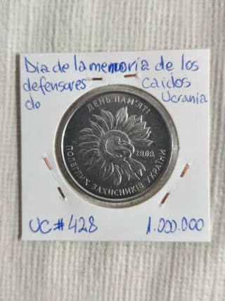 Ucrania 2020 3 monedas conmemorativas 10 grivnas