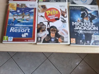 Mega Lotto Wii Mini Rossa + 10 Giochi (Resort SIGI