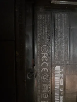 Portátil Lenovo Thinkpad para piezas