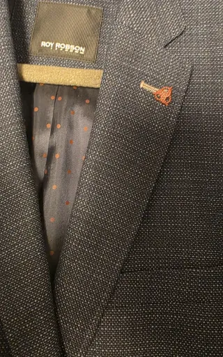 Americana Roy Robson Azul/Gris