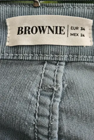 Pantalones pana Brownie azul