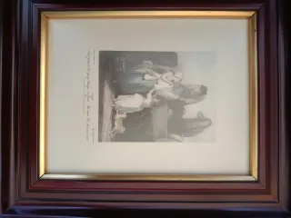 Coleccion completa 13 cuadros ingleses antiguos