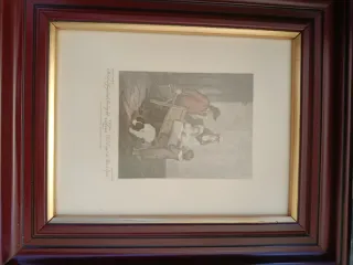 Coleccion completa 13 cuadros ingleses antiguos