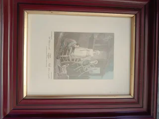 Coleccion completa 13 cuadros ingleses antiguos