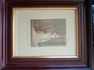 Coleccion completa 13 cuadros ingleses antiguos