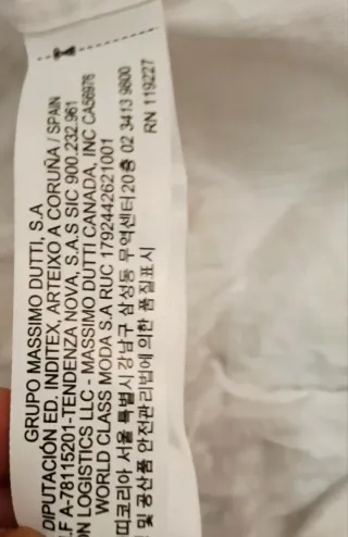 Camisa blanca de lino