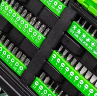 Maletín de herramientas con 130 piezas, nuevo