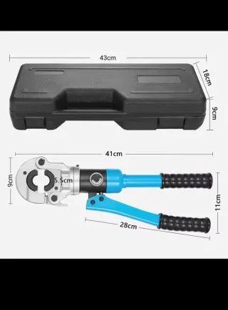 A ESTRENAR tenaza hidráulica para tubos multicapa