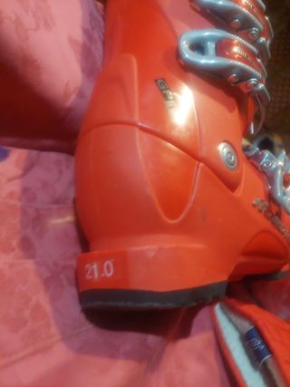 Botas de esquí Nordica rojas