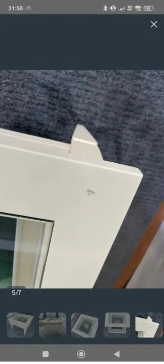 Mesa de centro cristal y madera beige