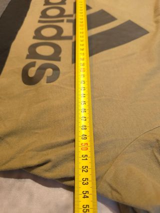 Camiseta Adidas Marron y Gris Talla L Ref-74300