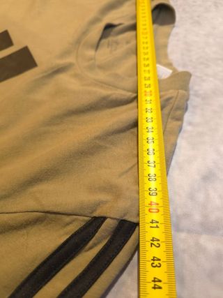 Camiseta Adidas Marron y Gris Talla L Ref-74300