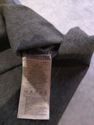 Camiseta Adidas Marron y Gris Talla L Ref-74300