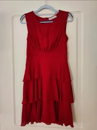 Abito Rinascimento Donna Taglia S Rosso