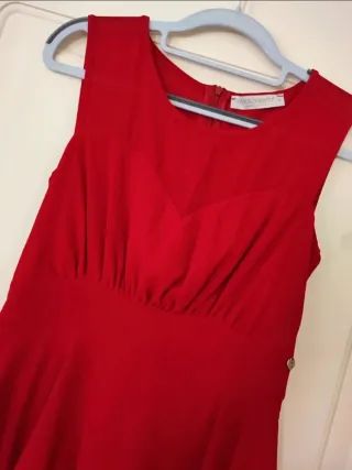 Abito Rinascimento Donna Taglia S Rosso