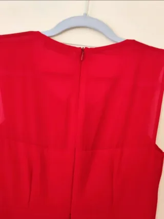 Abito Rinascimento Donna Taglia S Rosso