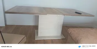 Mesa de madera buena salón extensible