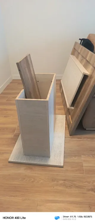 Mesa de madera buena salón extensible