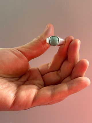 Anillo Plata 925 con Aquamarina