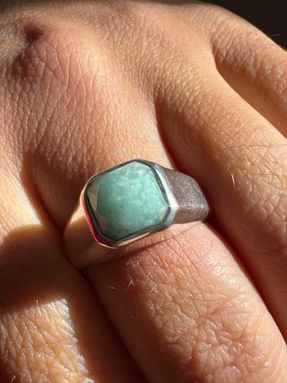 Anillo Plata 925 con Aquamarina