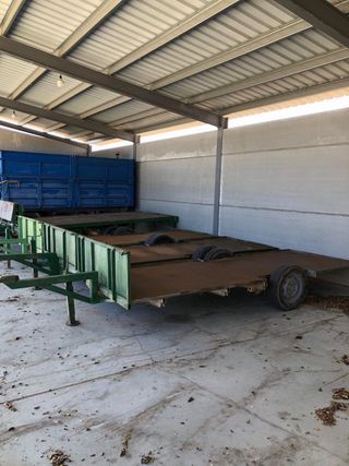 3 Plataformas de remolque sin matricular