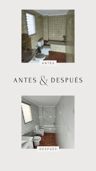 Reforma de baño. Placas pvc. Fontanería