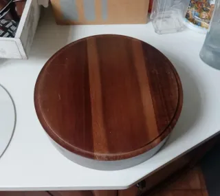 Contenitore legno 4 scomparti con coperchio