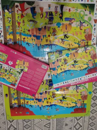 Puzzle de observación infantil