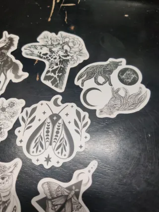 Lote pegatinas animales