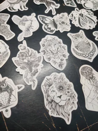 Lote pegatinas animales