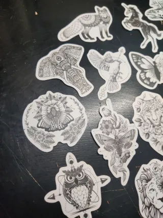 Lote pegatinas animales