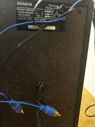 Altavoces Aiwa SX-M200 Bookshelf 3-WAY Vintage