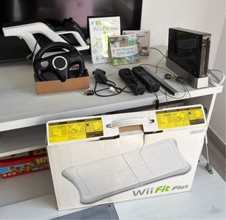 Console Nintendo Wii Nera + Accessori