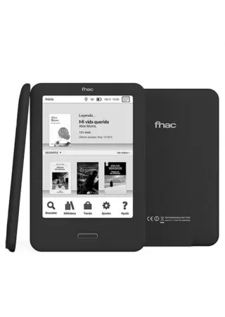 Libro electrónico Fnac con luz integrada