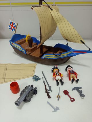 Barco Pirata Inglés Playmobil 5140