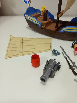 Barco Pirata Inglés Playmobil 5140