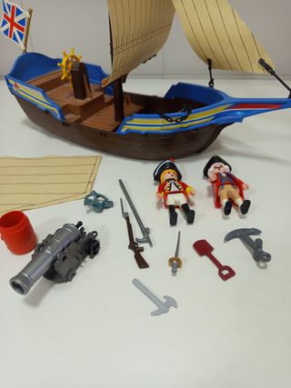 Barco Pirata Inglés Playmobil 5140