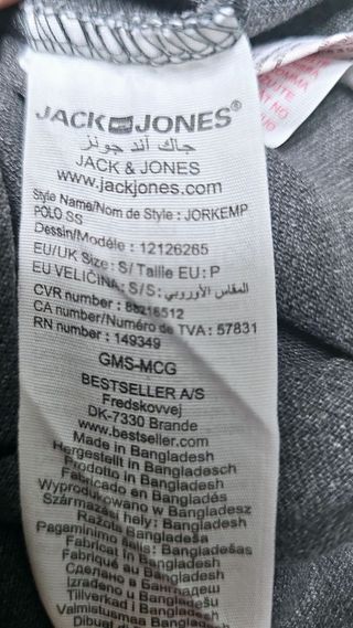 Jack & Jones Grey Polo Shirt Ref-4200