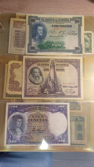 Colección Billetes Antiguos Españoles