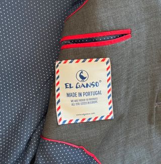 Traje El Ganso Gris (Americana + 2 Pantalones)