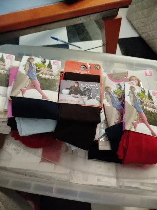 36 Medias niñas Isabel mora varios colores y talla