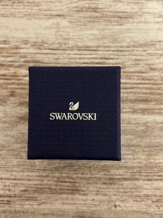 Anillo Swarovski Corazón Plata