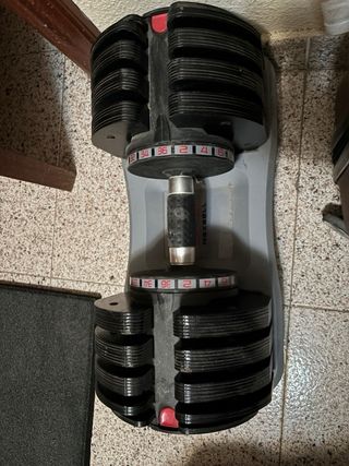 Banco de pesas y mancuernas