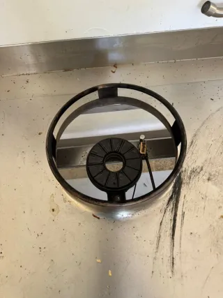 Cocina Industrial 3 Fuegos Inoxidable.